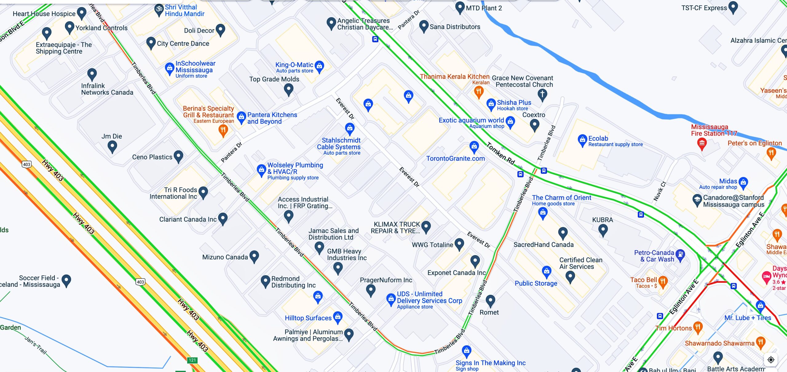 WOODSENSE NEW ADDRESS MAP